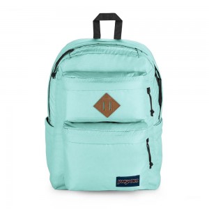 Batohy Batoh Na Notebook JanSport Double Break Tyrkysové | CZQAV85171