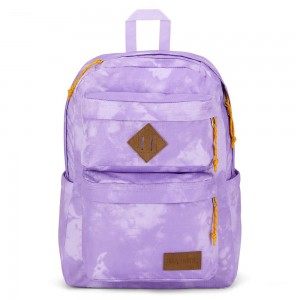 Batohy Batoh Na Notebook JanSport Double Break Fialové | BCZSD94796