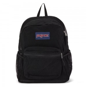 Batohy Batoh Na Notebook JanSport ECO MESH PACK Černé | TCZPQ59104