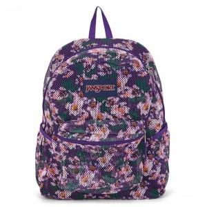 Batohy Batoh Na Notebook JanSport ECO MESH PACK Fialové | PCZER39095