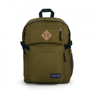 Batohy Batoh Na Notebook JanSport Main Campus Olivy Zelené | CZEGJ17348