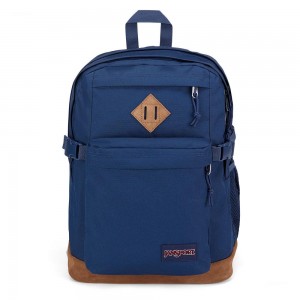 Batohy Batoh Na Notebook JanSport SUEDE CAMPUS Tmavě Blankyt | SCZNY10221