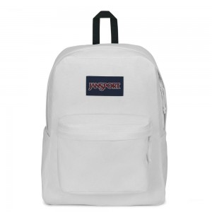 Batohy Batoh Na Notebook JanSport SuperBreak® Plus Bílé | QCZWA31300