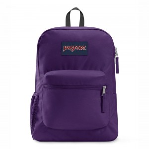 Batohy Školní batohy JanSport CROSS TOWN Fialové | FCZUI25879