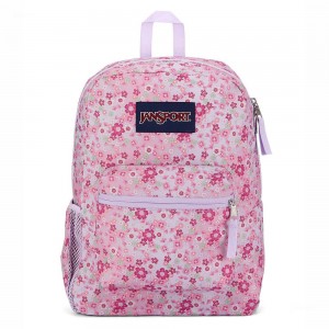 Batohy Školní batohy JanSport CROSS TOWN Růžové | ACZDF47916