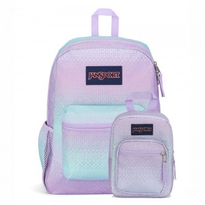 Batohy Školní batohy JanSport CROSS TOWN + BIG BREAK Fialové | FCZHY30772