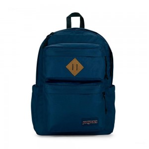 Batohy Školní batohy JanSport Double Break Tmavě Blankyt | CZZPD43190