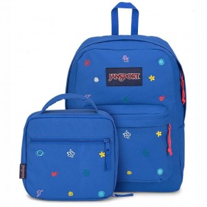 Batohy Školní batohy JanSport KIDCORE CHARMS BUNDLE Blankyt | UCZND50468