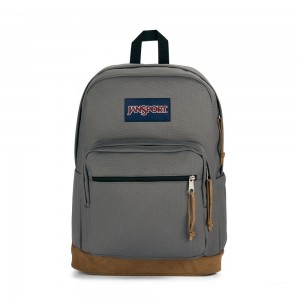 Batohy Školní batohy JanSport Right Pack Šedé | CZJVR59390