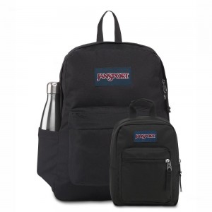 Batohy Školní batohy JanSport SUPERBREAK® + BIG BREAK Černé | LCZSX92139