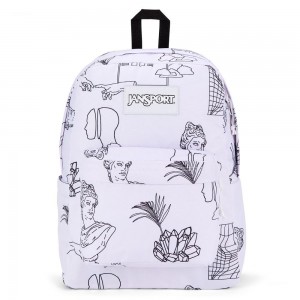 Batohy Školní batohy JanSport SuperBreak® Fialové | CZCVG12723