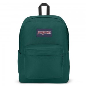 Batohy Školní batohy JanSport SuperBreak® Plus Tmavě Zelene | XCZBH14693