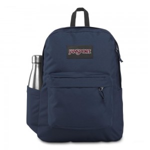 Batohy Školní batohy JanSport SuperBreak® Plus Tmavě Blankyt | QCZUV50837