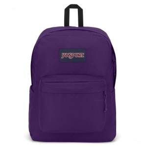 Batohy Školní batohy JanSport SuperBreak® Plus Fialové | CZQAV97516