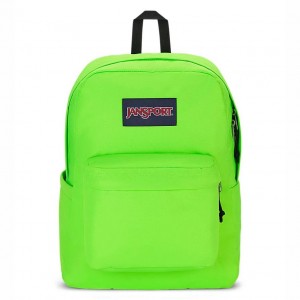 Batohy Školní batohy JanSport SuperBreak® Plus Zelene | CZQAV69685