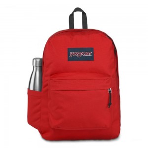 Batohy Školní batohy JanSport SuperBreak® Červené | QCZUV24074