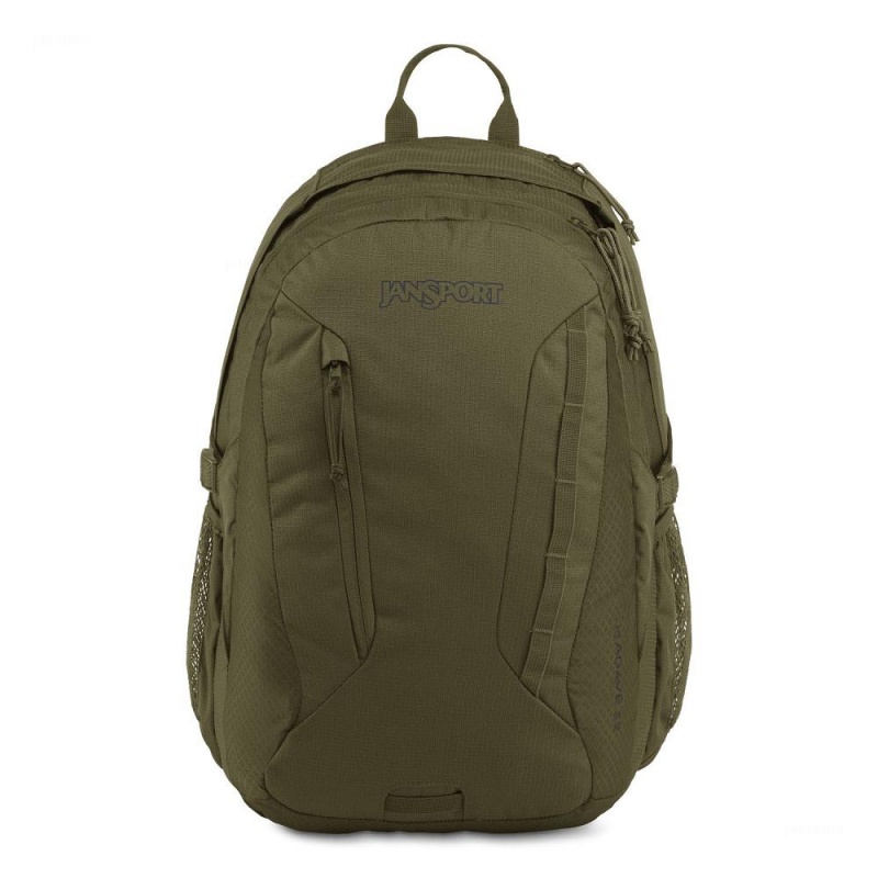 Batohy Batoh Na Notebook JanSport Agave Olivy Zelené | CZZDE40783