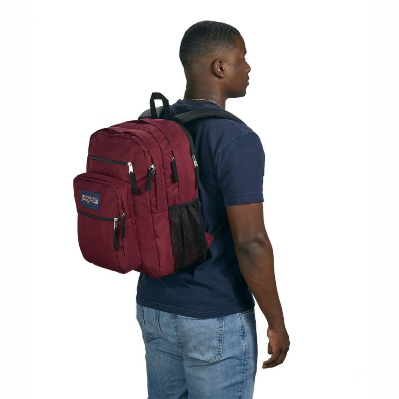 Batohy Batoh Na Notebook JanSport BIG STUDENT Vínové | CZQAV78112