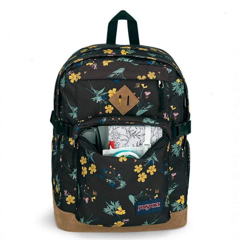 Batohy Batoh Na Notebook JanSport DARK FLORA BUNDLE Hnědé | XCZBH46534