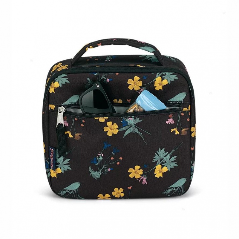 Batohy Batoh Na Notebook JanSport DARK FLORA BUNDLE Hnědé | XCZBH46534