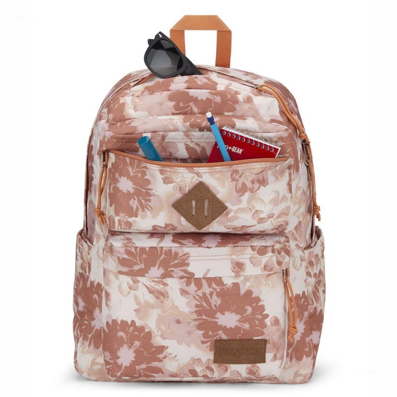 Batohy Batoh Na Notebook JanSport DOUBLE BREAK FX Oranžové | LCZSX13823