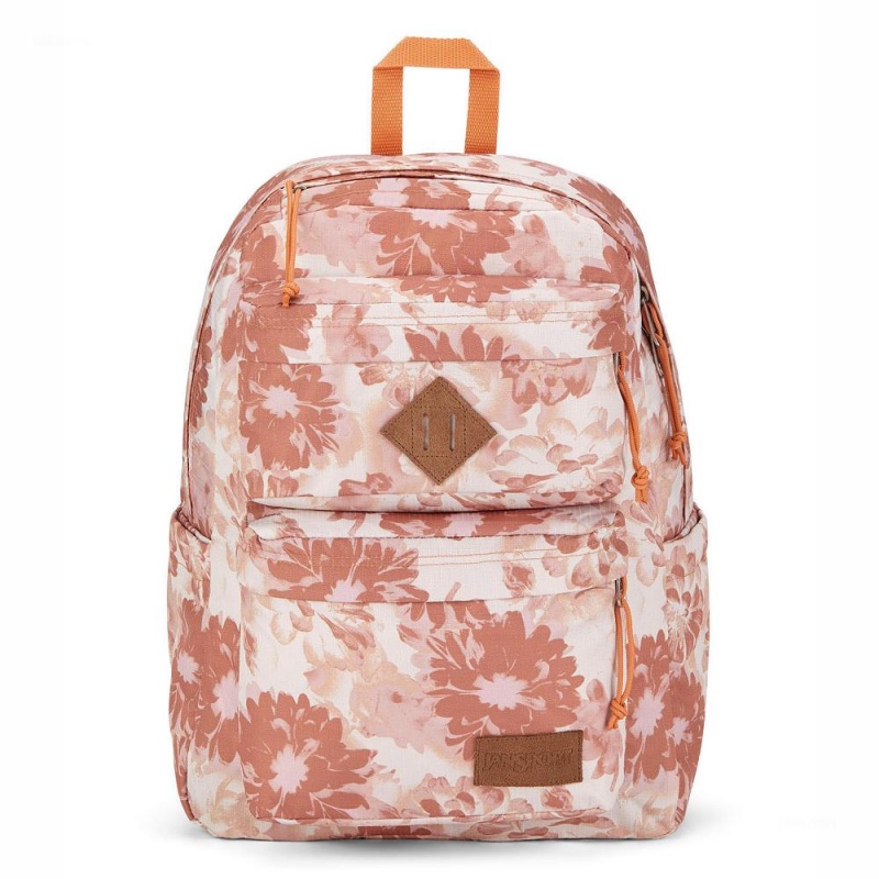 Batohy Batoh Na Notebook JanSport DOUBLE BREAK FX Oranžové | LCZSX13823