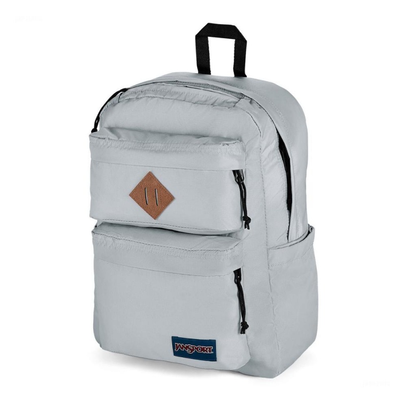 Batohy Batoh Na Notebook JanSport Double Break Šedé | CZCIF52580