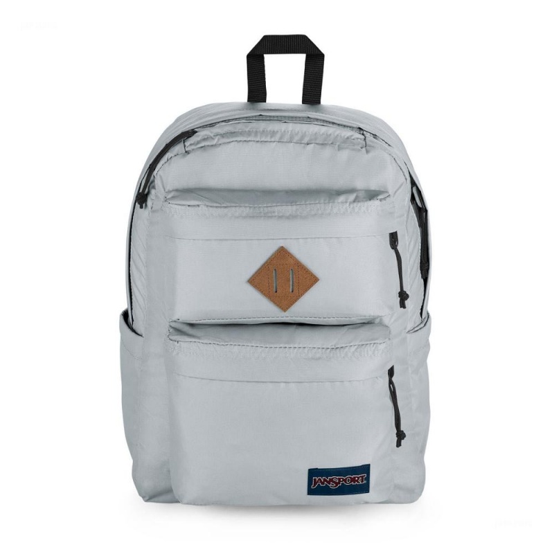 Batohy Batoh Na Notebook JanSport Double Break Šedé | CZCIF52580