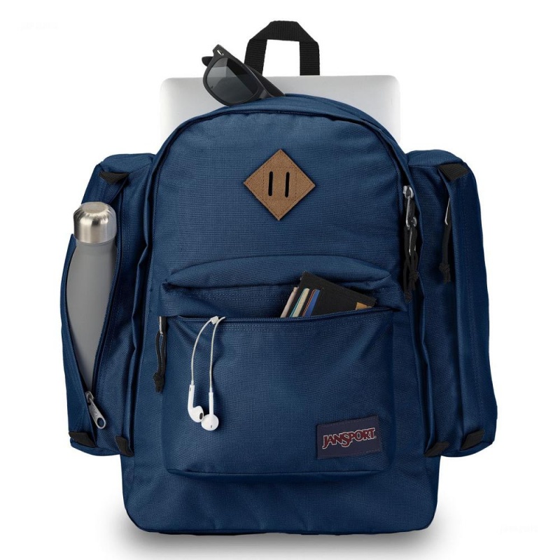 Batohy Batoh Na Notebook JanSport Field Pack Tmavě Blankyt | QCZWA36081