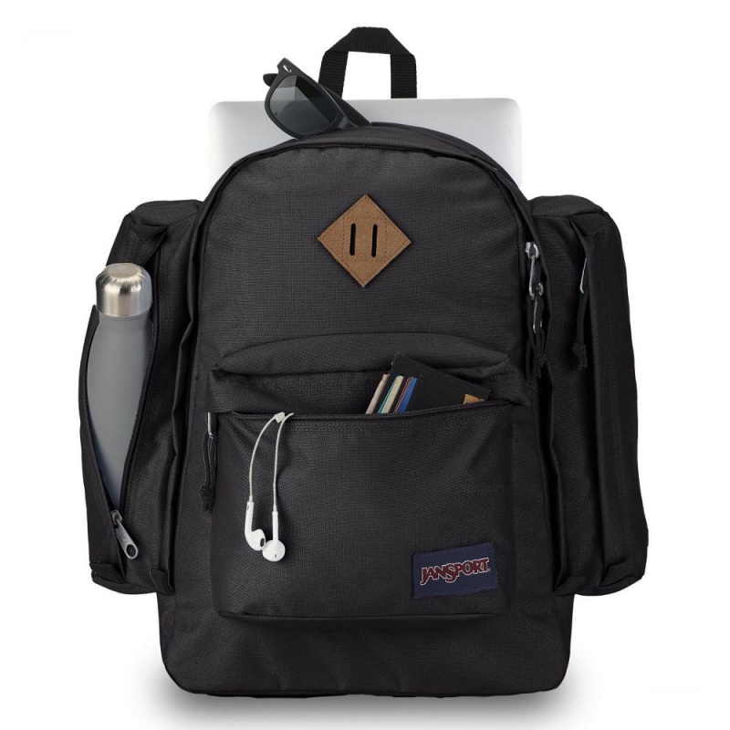 Batohy Batoh Na Notebook JanSport Field Pack Černé | ZCZMJ55999