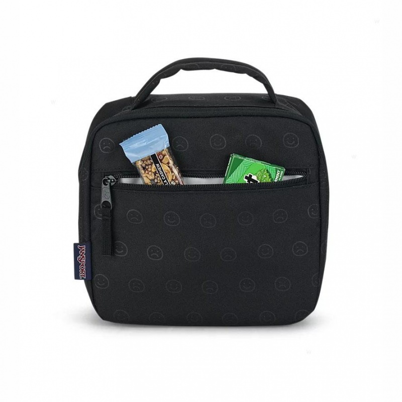 Batohy Batoh Na Notebook JanSport HAPPY AND SAD BUNDLE Černé | SCZVO87195