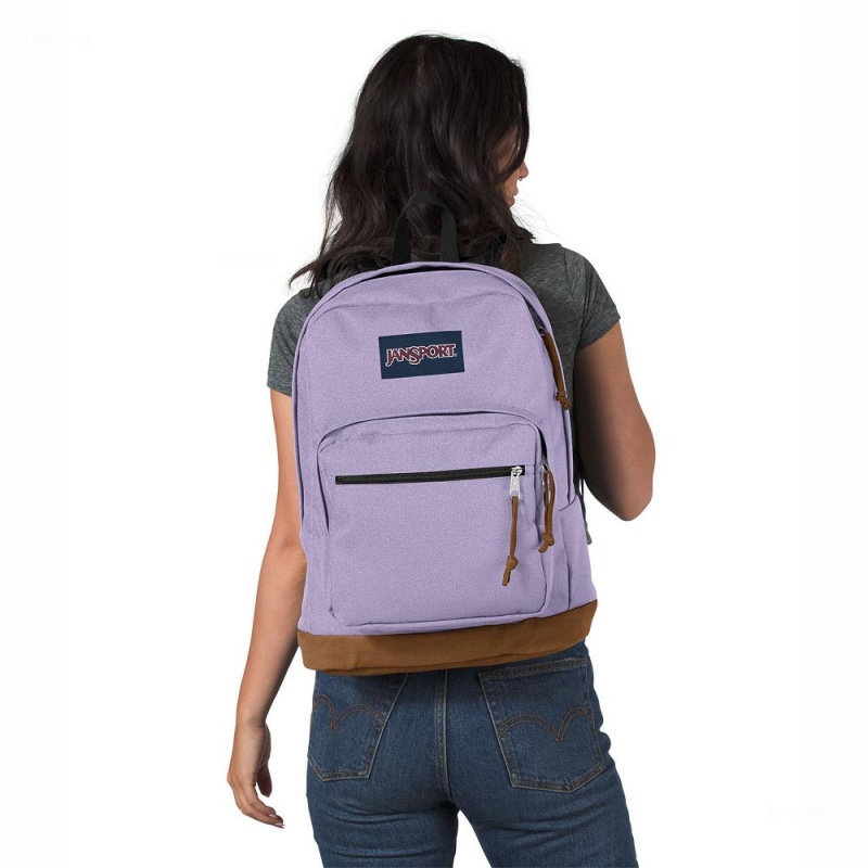 Batohy Batoh Na Notebook JanSport Right Pack Fialové | ACZDF36967