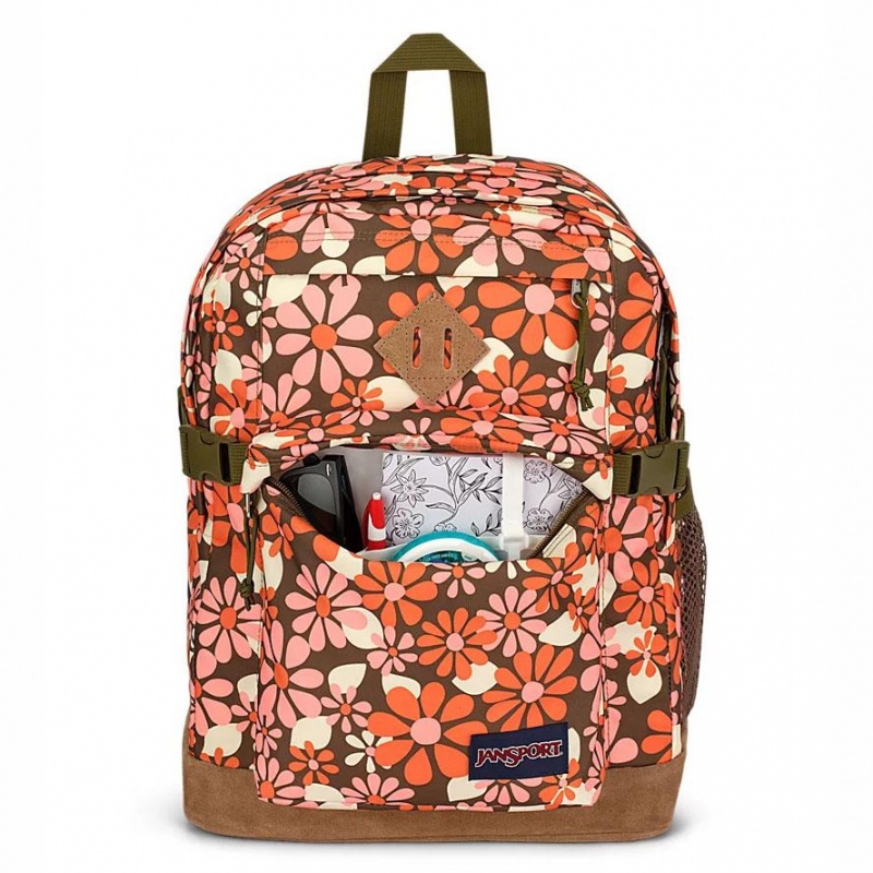 Batohy Batoh Na Notebook JanSport SUEDE CAMPUS Oranžové | CZZPD61465