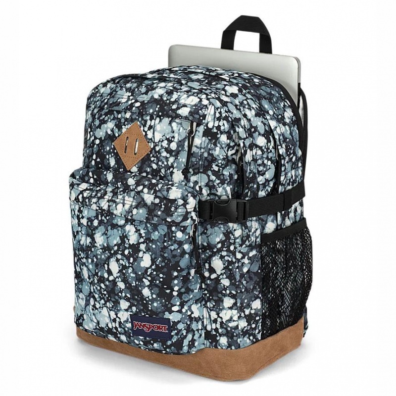 Batohy Batoh Na Notebook JanSport SUEDE CAMPUS Blankyt Černé | BCZSO44546