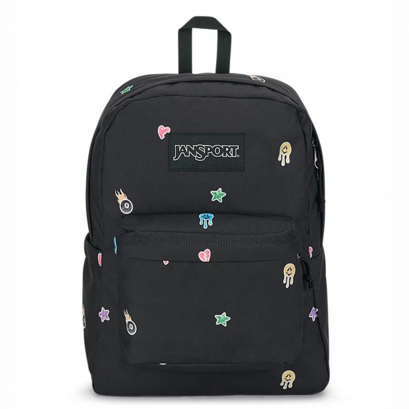 Batohy Batoh Na Notebook JanSport SuperBreak® Plus Černé | CZNEJ38021