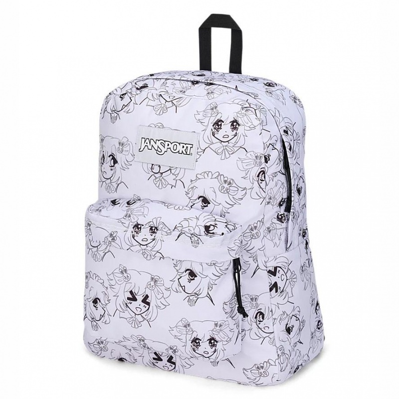 Batohy Batoh Na Notebook JanSport SuperBreak® Plus Bílé | CZICD96844