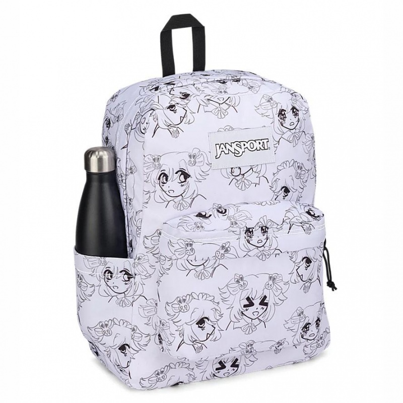 Batohy Batoh Na Notebook JanSport SuperBreak® Plus Bílé | CZICD96844