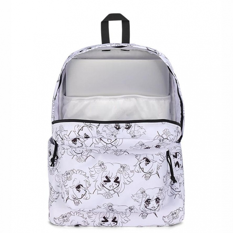 Batohy Batoh Na Notebook JanSport SuperBreak® Plus Bílé | CZICD96844