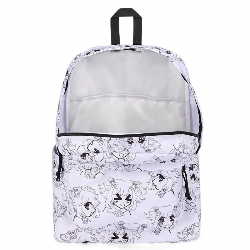 Batohy Batoh Na Notebook JanSport SuperBreak® Plus Bílé | CZICD96844