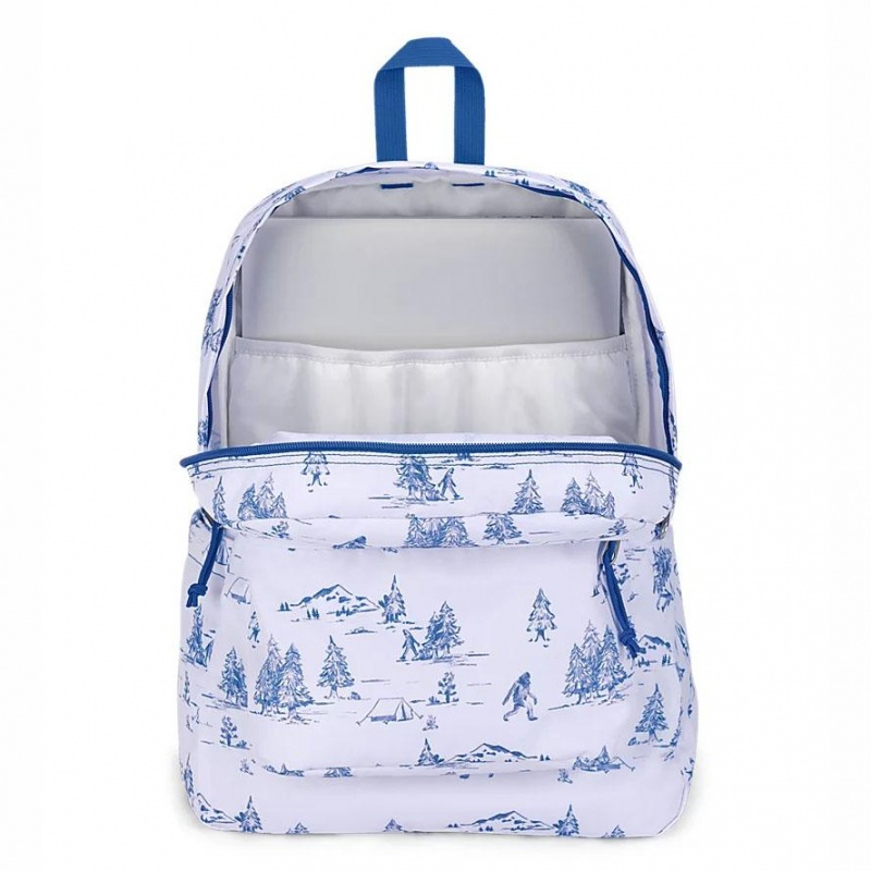 Batohy Batoh Na Notebook JanSport SuperBreak® Plus Bílé Blankyt | ACZWC29348