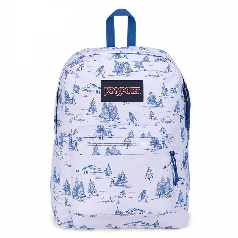 Batohy Batoh Na Notebook JanSport SuperBreak® Plus Bílé Blankyt | ACZWC29348