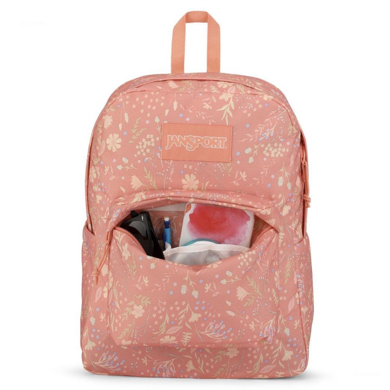 Batohy Batoh Na Notebook JanSport SuperBreak® Plus Růžové | LCZSX48213