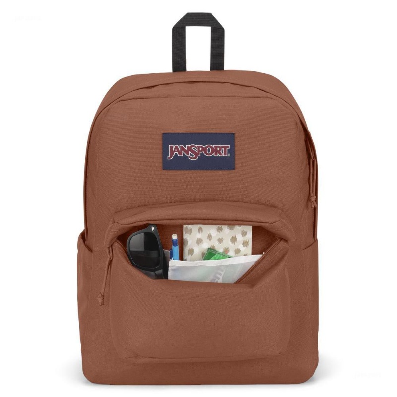 Batohy Batoh Na Notebook JanSport SuperBreak® Plus Hnědé | CZJZR81853