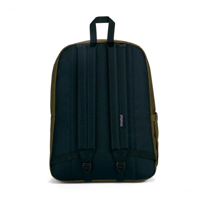 Batohy Batoh Na Notebook JanSport SuperBreak® Plus Olivy Zelené | CZXBR22962