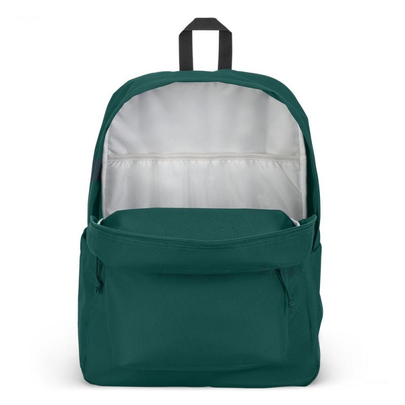 Batohy Batoh Na Notebook JanSport SuperBreak® Plus Tmavě Zelene | CZNZX63849