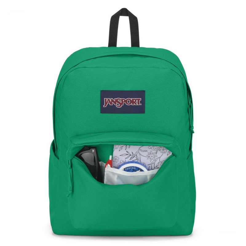 Batohy Batoh Na Notebook JanSport SuperBreak® Plus Zelene | CZCIF39243