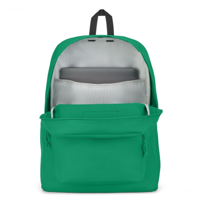 Batohy Batoh Na Notebook JanSport SuperBreak® Plus Zelene | CZCIF39243