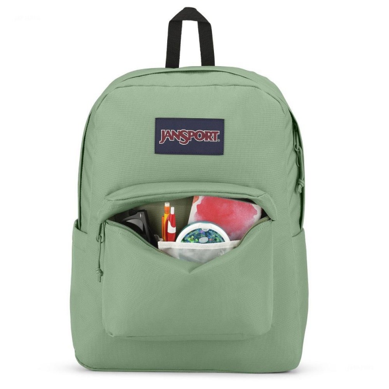 Batohy Batoh Na Notebook JanSport SuperBreak® Plus Zelene | XCZBH74492