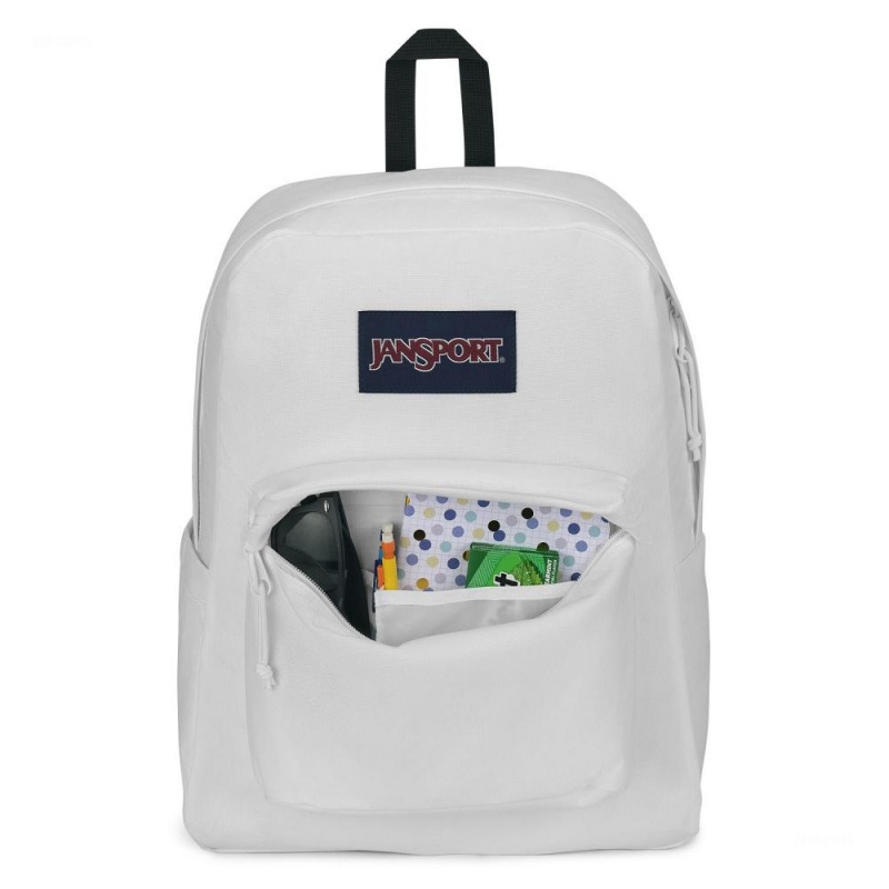 Batohy Batoh Na Notebook JanSport SuperBreak® Plus Bílé | QCZWA31300