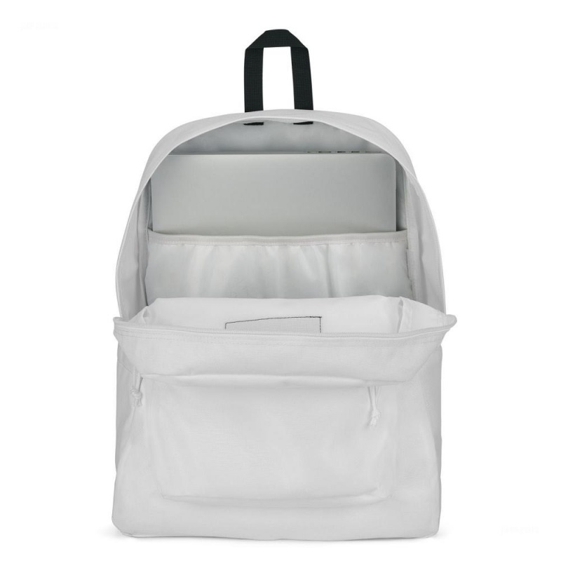 Batohy Batoh Na Notebook JanSport SuperBreak® Plus Bílé | QCZWA31300